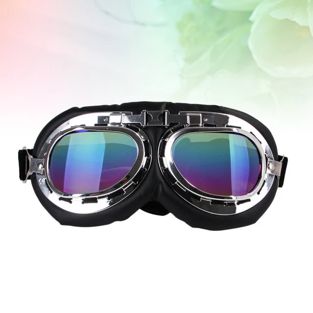 Gafas de sol con adorno de motocicleta para perros gafas de nieve mascotas pequeñas y elegantes
