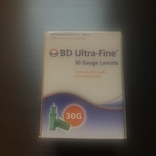 BD ULTRAFINE 30 Gauge Lancets New Box 100 16.99 PicClick