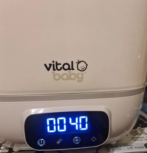 Esterilizador y secadora a vapor Vital Baby Nurture Pro