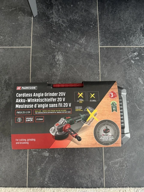 10 Trennscheiben Für Parkside Winkelschleifer PWSA 12-Li A1 - Schleifscheiben Set