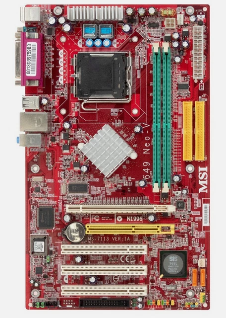 MSI KT4 Ultra-SR MS-6590 ATX PC Mainboard Socket A 462 SATA DDR AGP