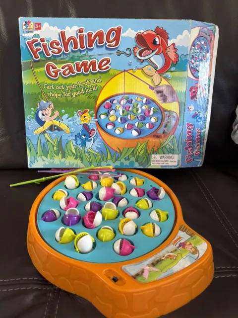 Electric Fishing Game Hooking Fun For Kids & Adults Electric Toy Best Xmas Gift