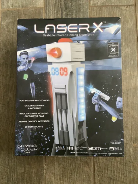 Laser X Gaming Infra Red Blasters - Long Range/Gaming Tower/2 Player Pack