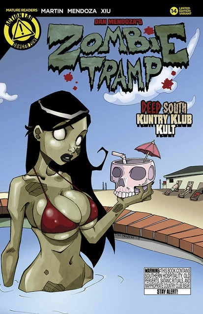 Zombie Tramp Ongoing #14 Mendoza Var (Mr) Action Lab Entertainment