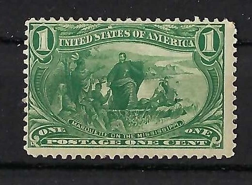 MNH #285 1¢ 1898 Trans-Mississippi Expo "Marquette on the Mississippi" MNH #285 1¢ 1898 Trans-Mississippi Expo "Marquette on the Mississippi"