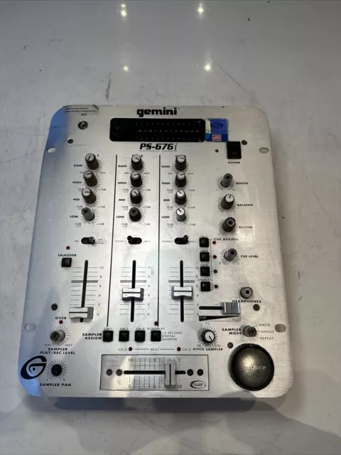 Gemini PS-676i Stereo Mixer