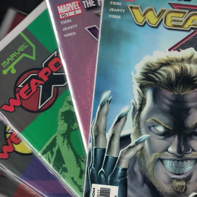 Weapon X #1-2 + The Draft #1-5 Marvel Comics 2002
