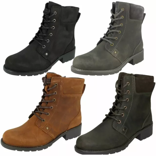 LADIES CLARKS ANKLE Boots Orinoco Spice 74.99 PicClick UK