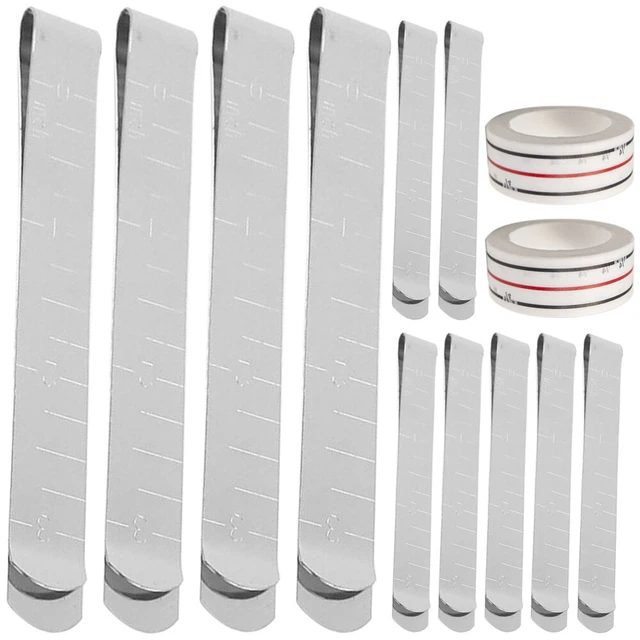Measuring Quilting Clip Ruler Knitting Clamp Side Accessories