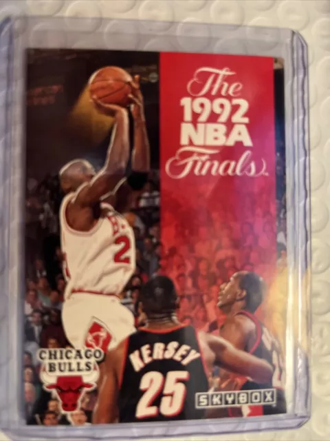 1992-93 SKYBOX THE 1992 NBA Finals #314 Michael Jordan Chicago Bulls $0 ...