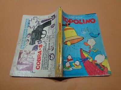 Topolino N° 763 Originale Mondadori Disney Discreto 1970 Bollini