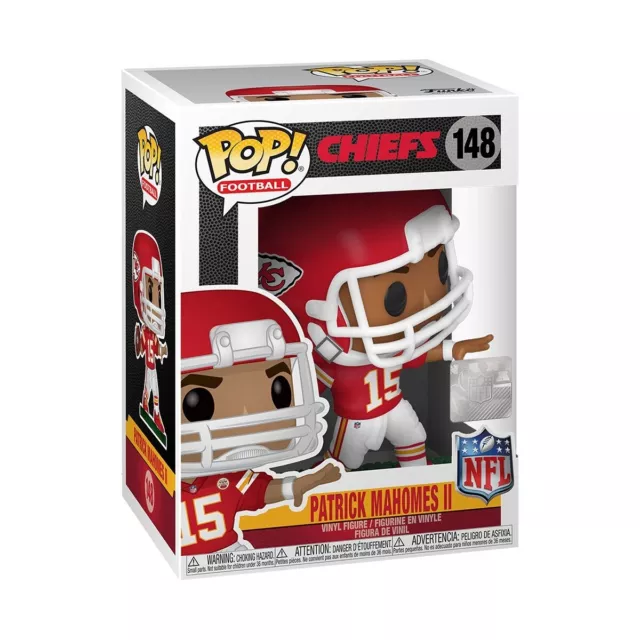 NFL Kansas City Chiefs Patrick Mahomes II Funko Pop! Vinyl Figure #148