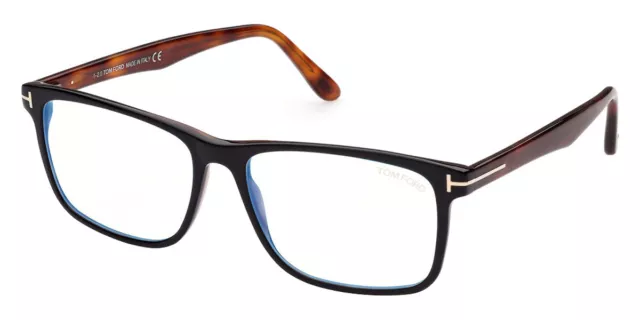 Tom Ford FT5752-B Eyeglasses RX Men Square 55mm New & Authentic 2