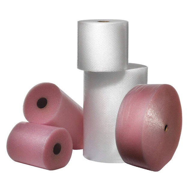 GRAINGER APPROVED 39UK81 Bubble Rolls,Anti-Static,PK4