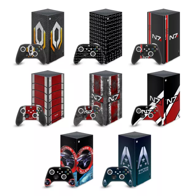 Ea Bioware Mass Effect Graphics Vinyl Skin For Series X Console & Controller
