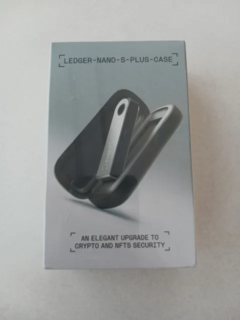 Ledger - Nano X Crypto Hardware Wallet Case - Black