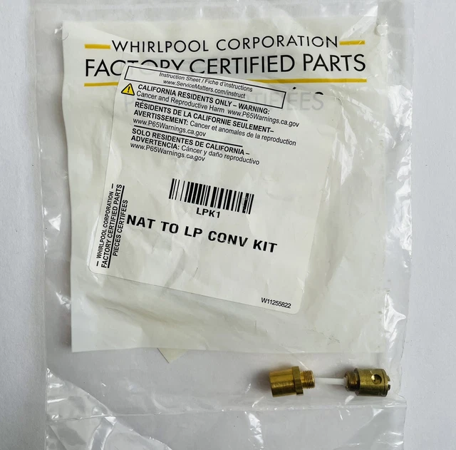 Whirlpool Lp Gas Conversion Kit FOR SALE! PicClick