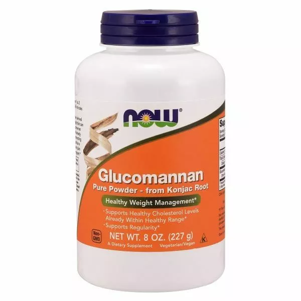 Glucomannan 100% Pure Powder 8 oz By Now Foods