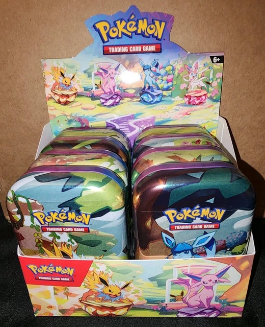 POKEMON PRISMATIC EVOLUTIONS Mini Tin Complete Set Of 8 Sealed With ...
