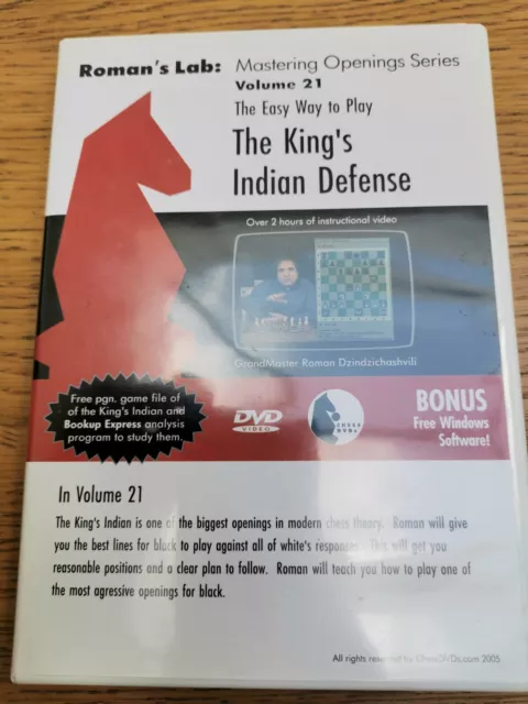 Chess DVD - Romans Lab Volume 21 - The King's Indian Defense (Defence).