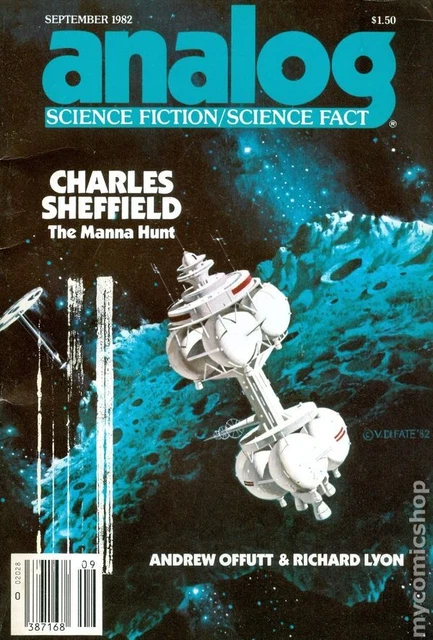 Analog Science Fiction/Science Fact Vol. 102 #9 VG 4.0 1982 Stock Image