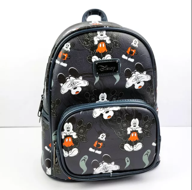 Disney Storybook Scared Mickey Mouse Mini Backpack Exclusive Halloween Frightful