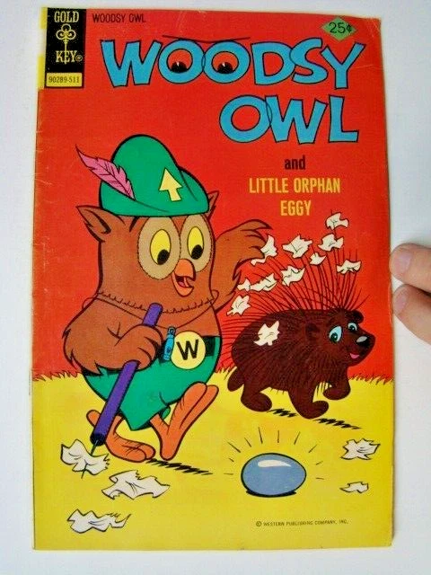 Woodsy Owl #9 "Give a Hoot! Don't Pollute" Gold Key Comics 1975 VG