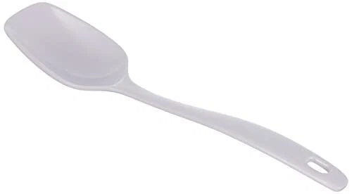 Lacor - 63601 - Cuchara De Melamina Recta Classic 25cm- Blanco