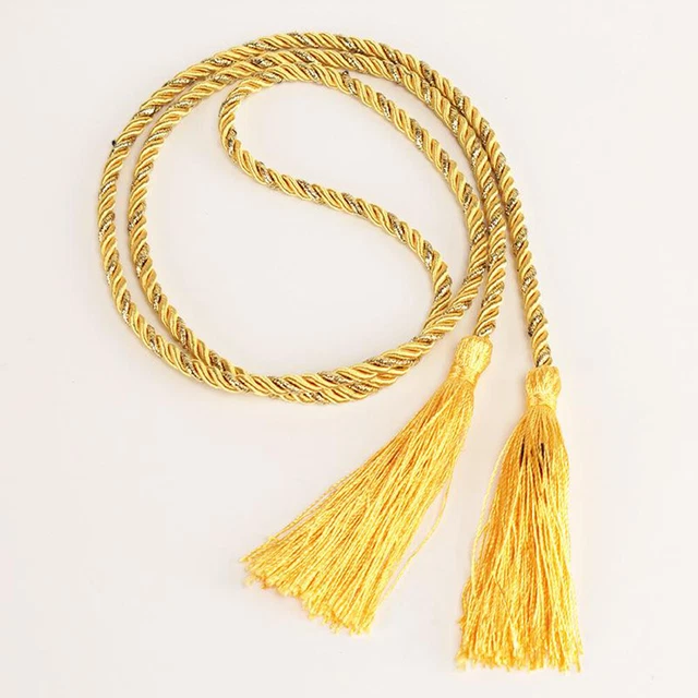 Wild Color Beautiful Window Curtain Rope Home Decoration Tassel Curtain Holder 6
