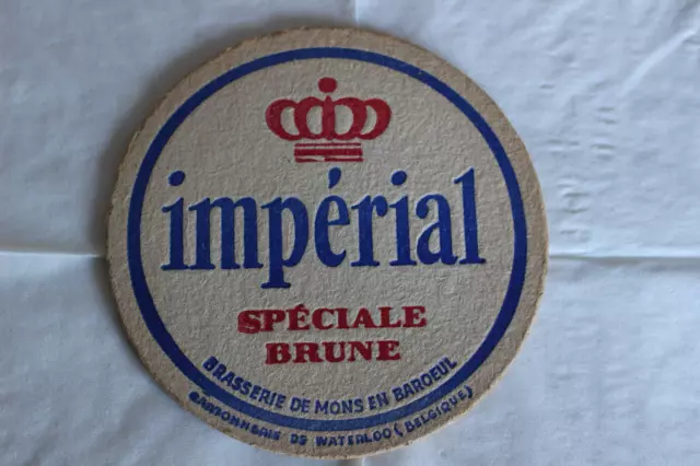 SOUS BOCK ANCIEN BIÈRE IMPERIAL spécial brune MONS PILS Brasserie Mons Baroeul