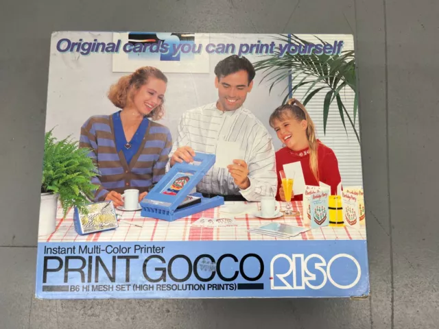 RISO PRINT GOCCO B6 Hi Mesh Set Instant Multi Color Printer