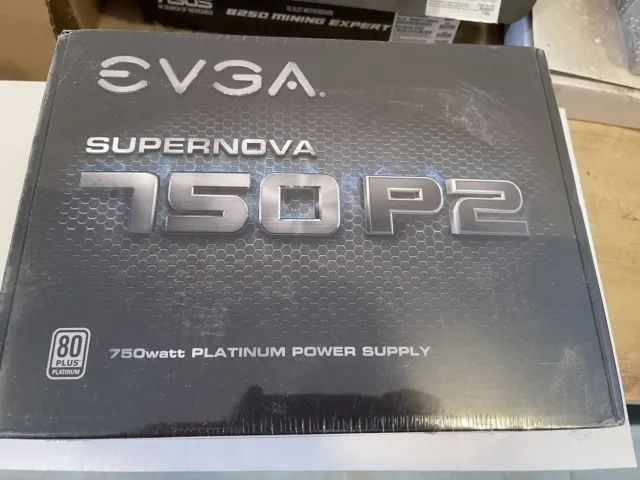 EVGA Supernova 750 P2 80 Plus Platinum  Power Supply. NEW IN Box! Free shipping