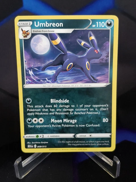 UMBREON NEW 2025 McDonalds Happy Meal Pokémon Dragon Discovery Card