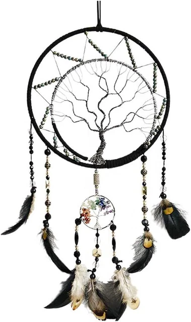 10 Paia Orecchini A Cerchio Yoga 7 Chakra | Albero Della Vita Reiki | Amuleto Benessere