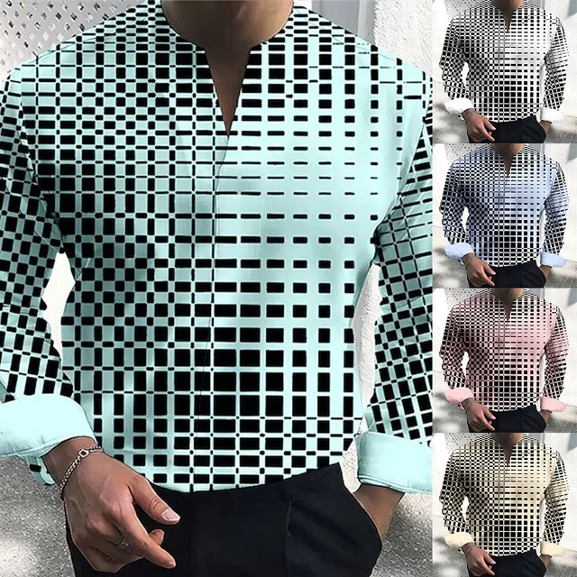 Chemise Homme Lin à Manches Longues COOFANDY - Décontractée Et Respirante - Pour Bureau, Plage Ou Soirée - Plusieurs Coloris