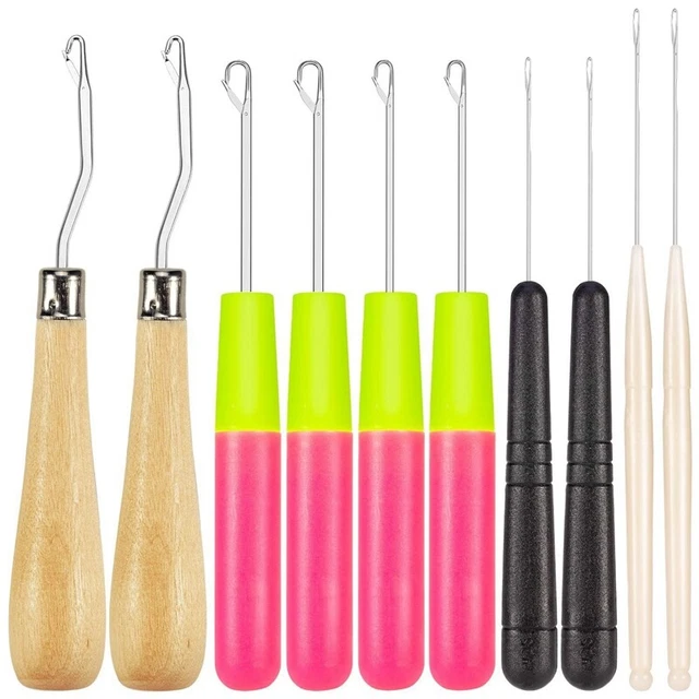 Knitpro Set Regalo Uncinetti Limited Edition - 7 Ganci In Legno Con Finitura Rame - Custodia Ecopelle - 2
