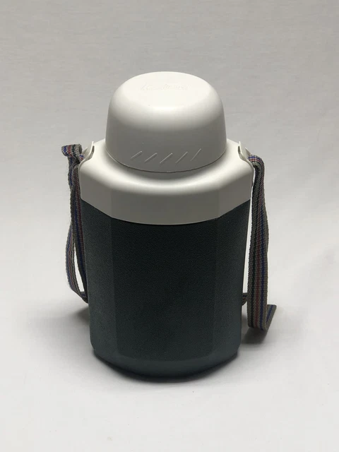 Vintage Coleman Water Jug 5517 Green With Strap