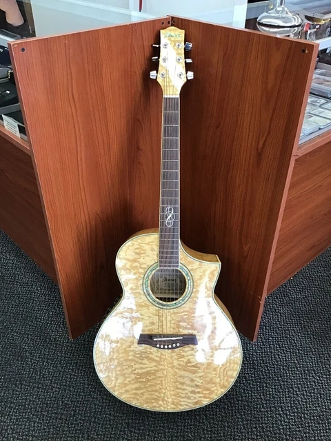 Ibanez Acoustic Electric Guitar EW20ASENT1202 Quilted Ash (1061406)