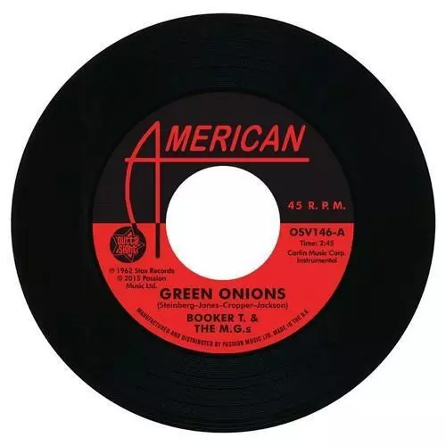BOOKER T & THE MGs Green Onions - Northern Soul 45 (Outta Sight) 7" Vinyl Listen