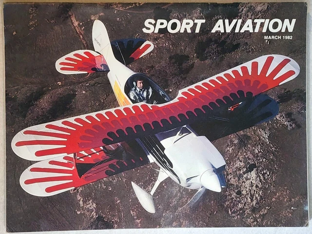 1982 Flying Jet SPORT AVIATION MARCH 1978 Flying Airplane Pilot Magazine EAA Fury £9.26 ...