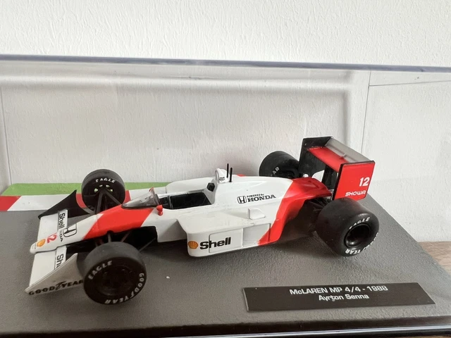 F1 Formula 1 Mclaren Mp4/4 1988 Ayrton Senna 1/24 De Agostini
