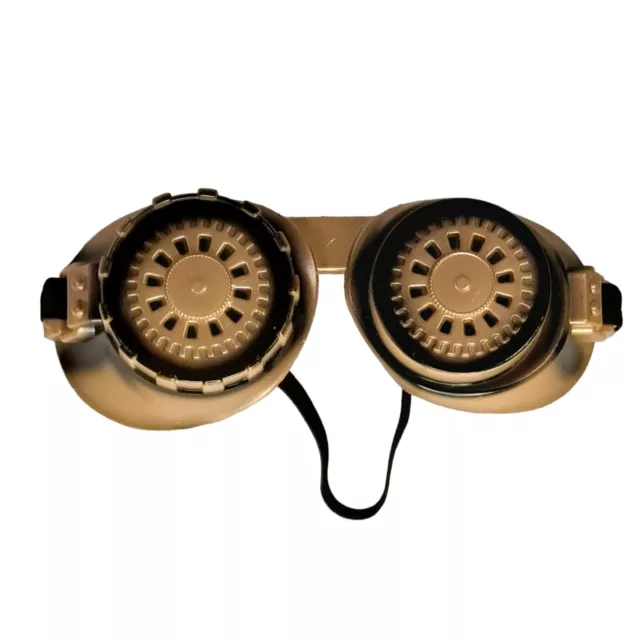 Steampunk Goggles Costume Accessory Rustic Bronze Gothic Cosplay Costume Glasses
