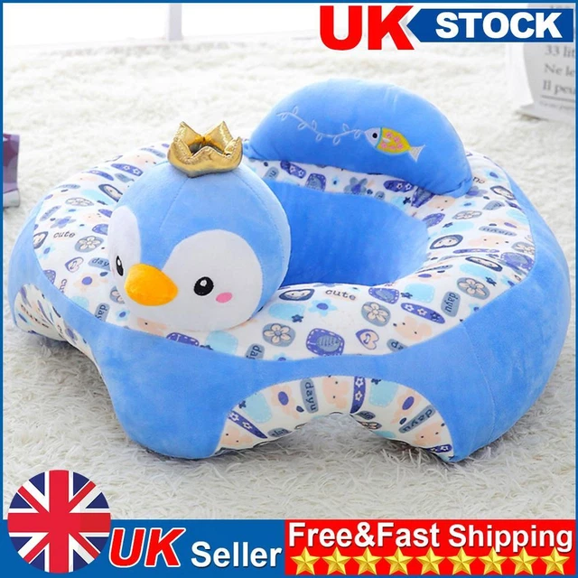 Cartoon Baby Arm Chair Antiskid No Filler Learning To Sit Seat for Children Gift