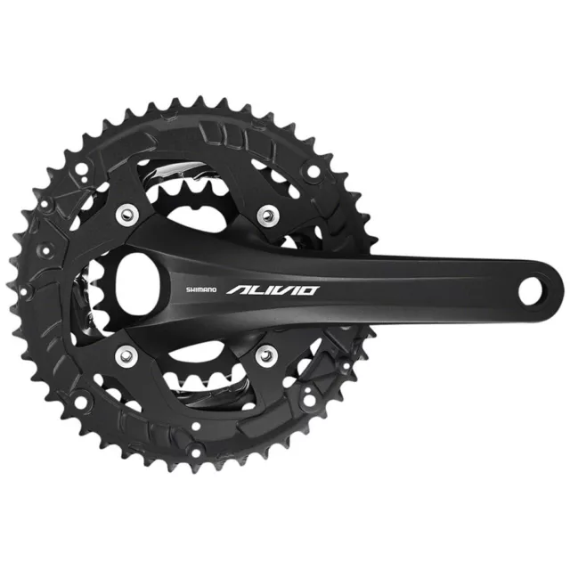 Shimano Alivio FC-T4060 Crankset 175mm 9-Speed 48/36/26t 104/64 BCD