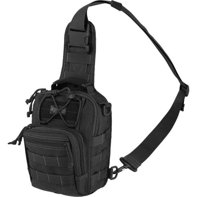 Maxpedition 0419B Black Remora Gearslinger Backpack Bag
