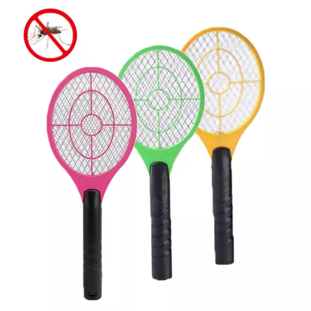 Electric Fly Insect Bug Zapper Bat Racket Swatter Bug Mosquito Wasp Pest Killer