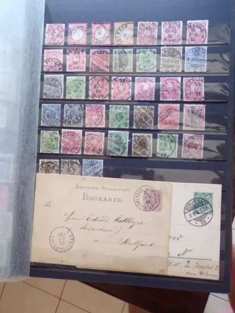 kl Lot Briefmarken   Deutsches Reich,  Gebiete   # 5