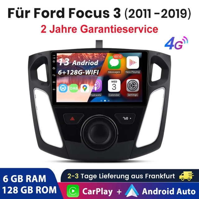 2G+32G Android Autoradio Für Ford Focus K2 Ondeo K4 It CarPlay Android Auto, 7 Inch Double