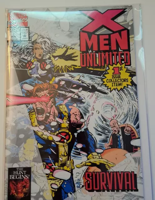 X-Men Unlimited #1 (1993, Marvel Comics) VF+/NM - First Issue Collector's Item 