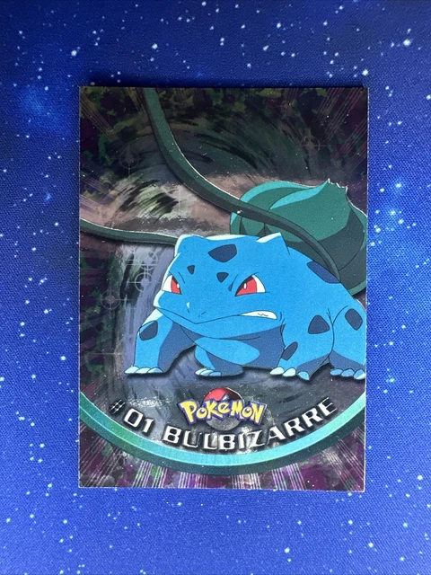 Bulbizarre Pokemon Card #01 Holo Chrome Foil Topps